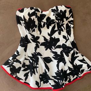 FTF floral tube top (like new)